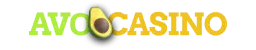 The Avocasino logo designed specifically for the footer of the website